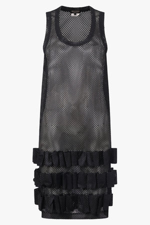 COMME DES GARCONS HOMME PLUS RTW Mesh Singlet Dress | Black