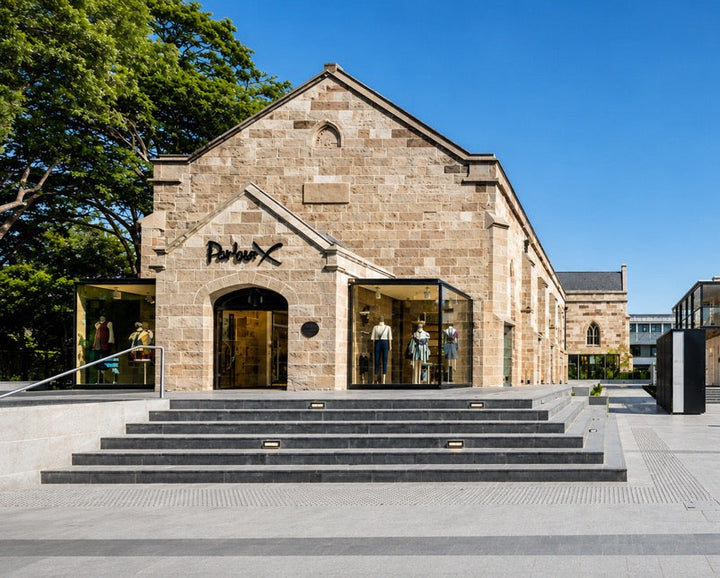 Church building exterior of Parlour X