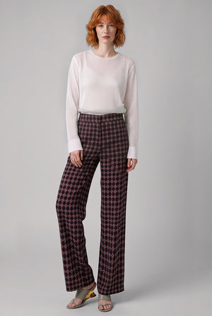 Pila Mosaique Print Wide Leg Pant | Auber Purple
