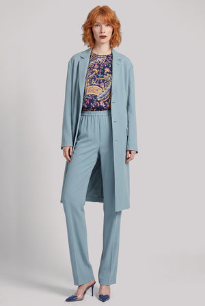 Pennam Relaxed Pant | Turquoise