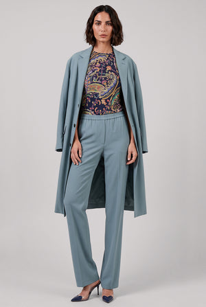 Pennam Relaxed Pant | Turquoise