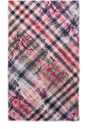 VIVIENNE WESTWOOD SCARVES PATTERN / Pink Multicheck Tartan Scarf | Pink