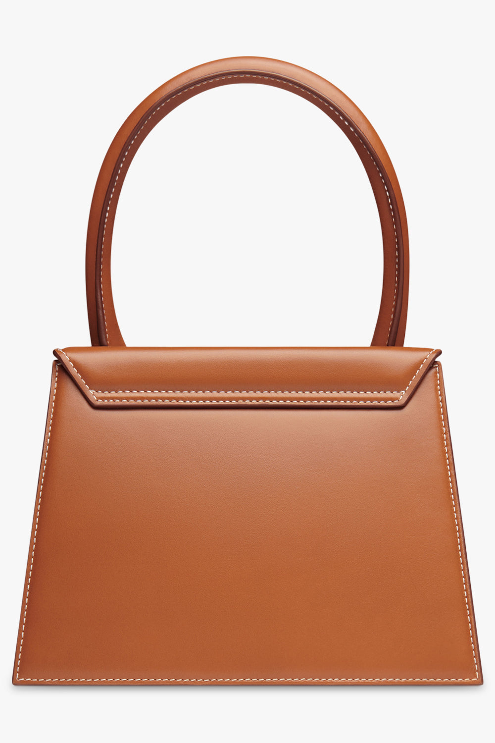 Le Grand Chiquito Bag Light Brown with Contrast Stitching