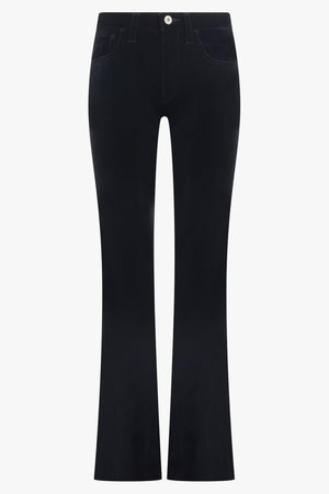 JUNYA WATANABE RTW Velvet Low Rise Flare Pant | Black