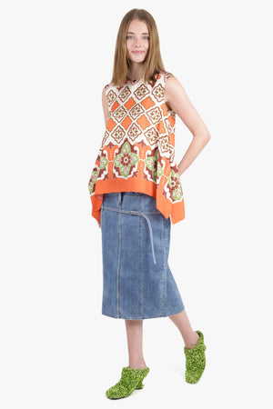 JACQUEMUS RTW La Jupe De Nimes Criollo | Light Blue