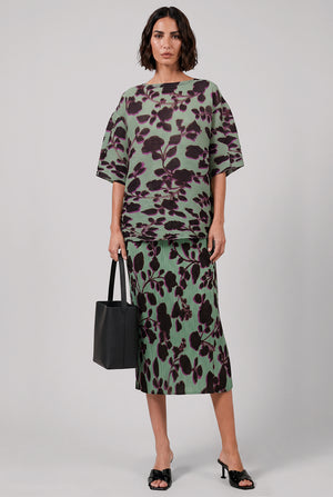 JULIA HEUER RTW MULTI / Ingrid / One Size Robin Handpleated Top | Ingrid