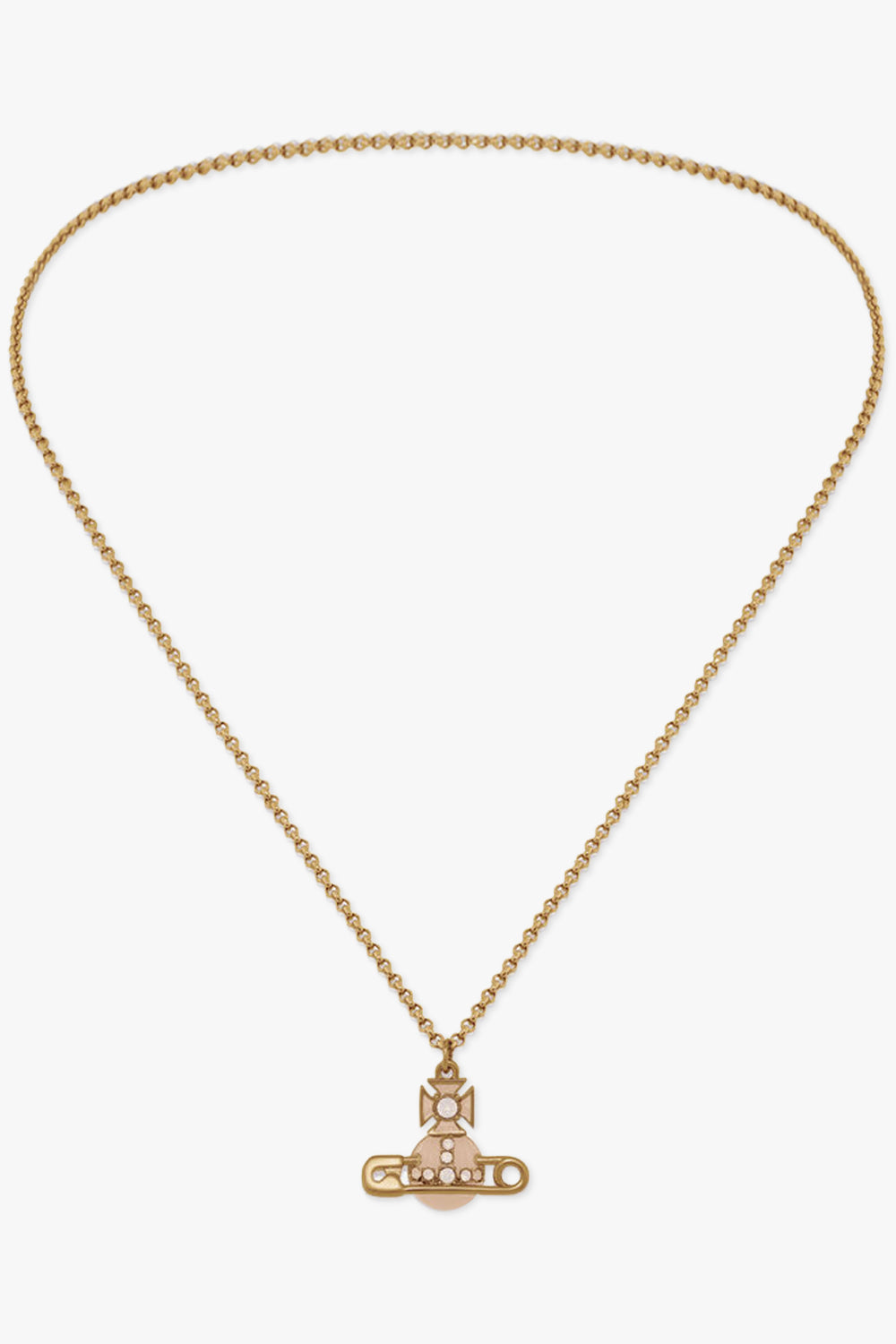 VIVIENNE WESTWOOD JEWELLERY GOLD / Blue/Gold Kitty Pendant | Gold/Blue