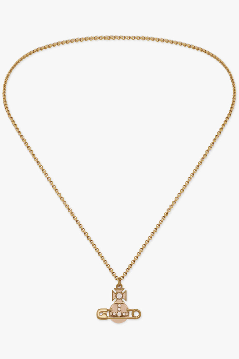 VIVIENNE WESTWOOD JEWELLERY GOLD / Blue/Gold Kitty Pendant | Gold/Blue