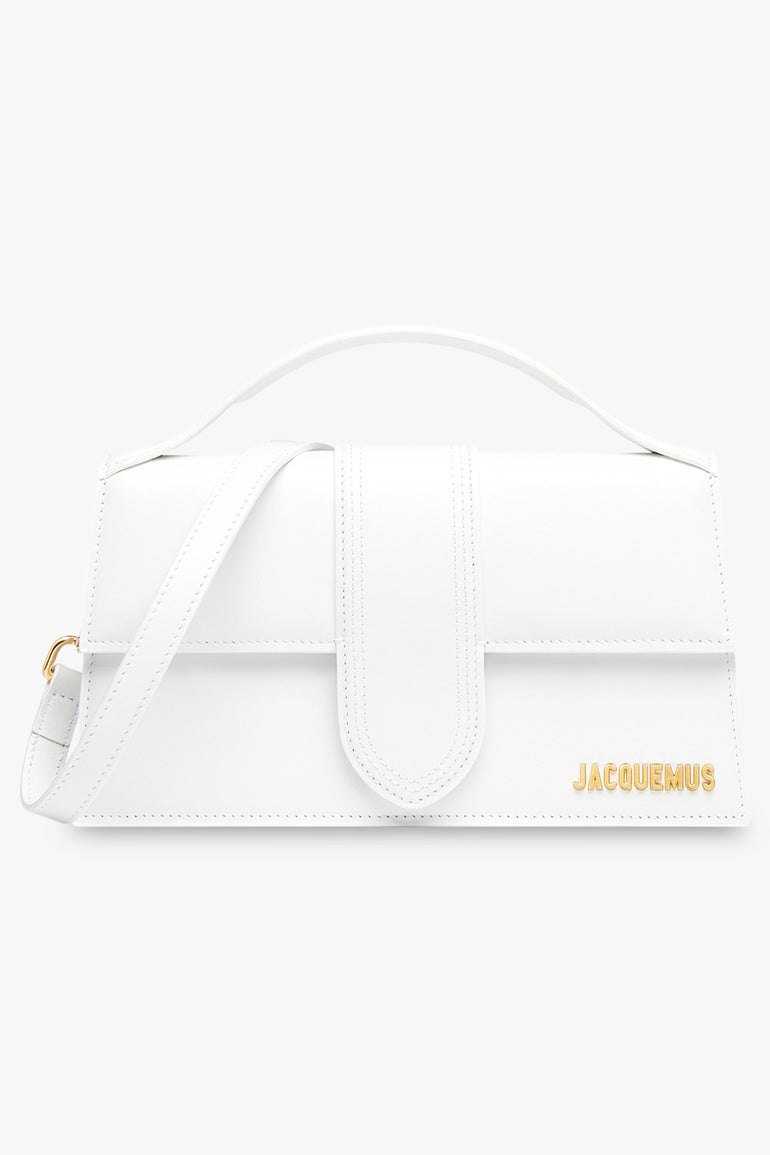 JACQUEMUS BAGS WHITE LE GRAND BAMBINO BAG | WHITE