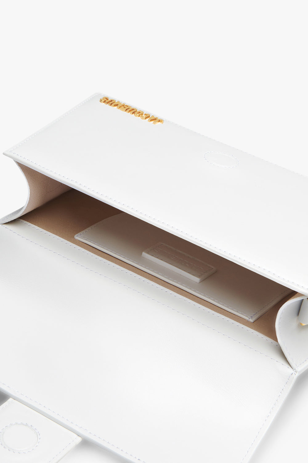 JACQUEMUS BAGS WHITE LE GRAND BAMBINO BAG | WHITE