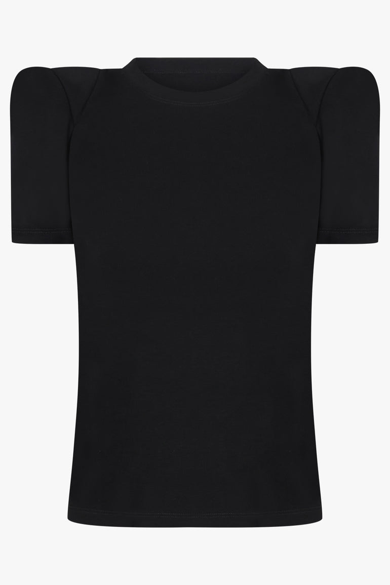 MELITTA BAUMEISTER Foamy Shoulder Top | Black