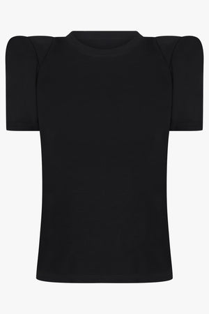 MELITTA BAUMEISTER Foamy Shoulder Top | Black