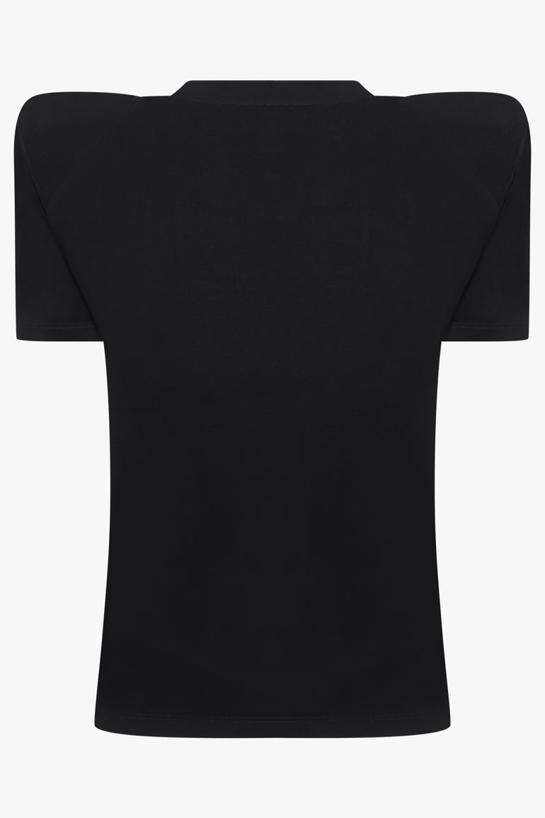 MELITTA BAUMEISTER Foamy Shoulder Top | Black