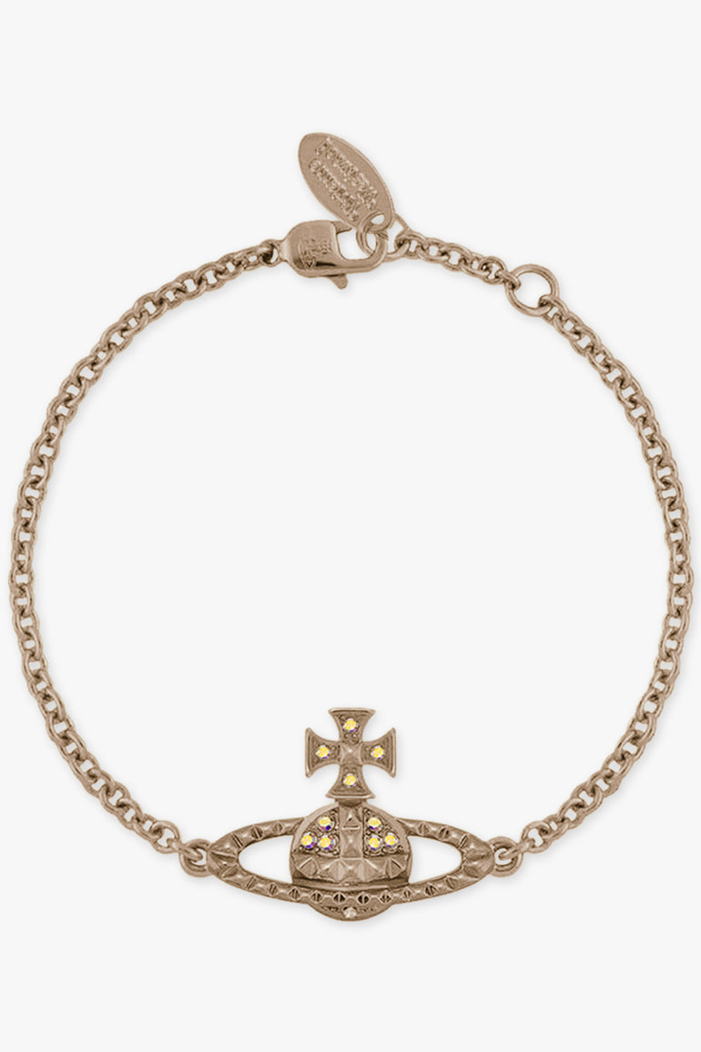 VIVIENNE WESTWOOD JEWELLERY GOLD / Gold Mayfair Bas Relief Bracelet | Gold