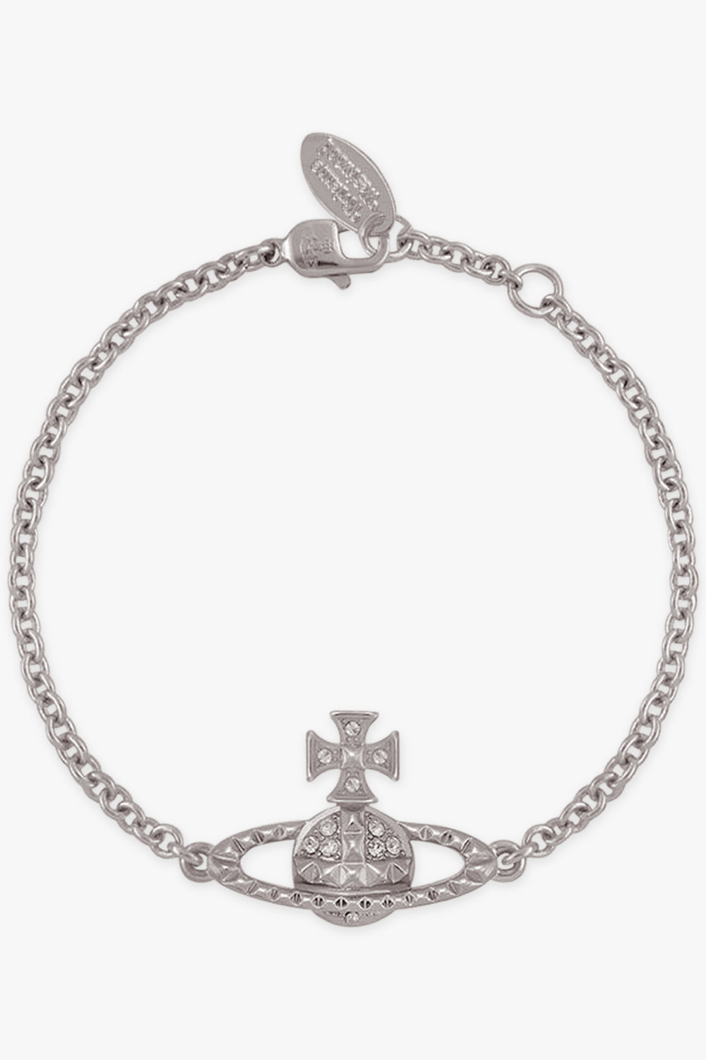 VIVIENNE WESTWOOD JEWELLERY SILVER / Silver Mayfair Bas Relief Bracelet | Silver