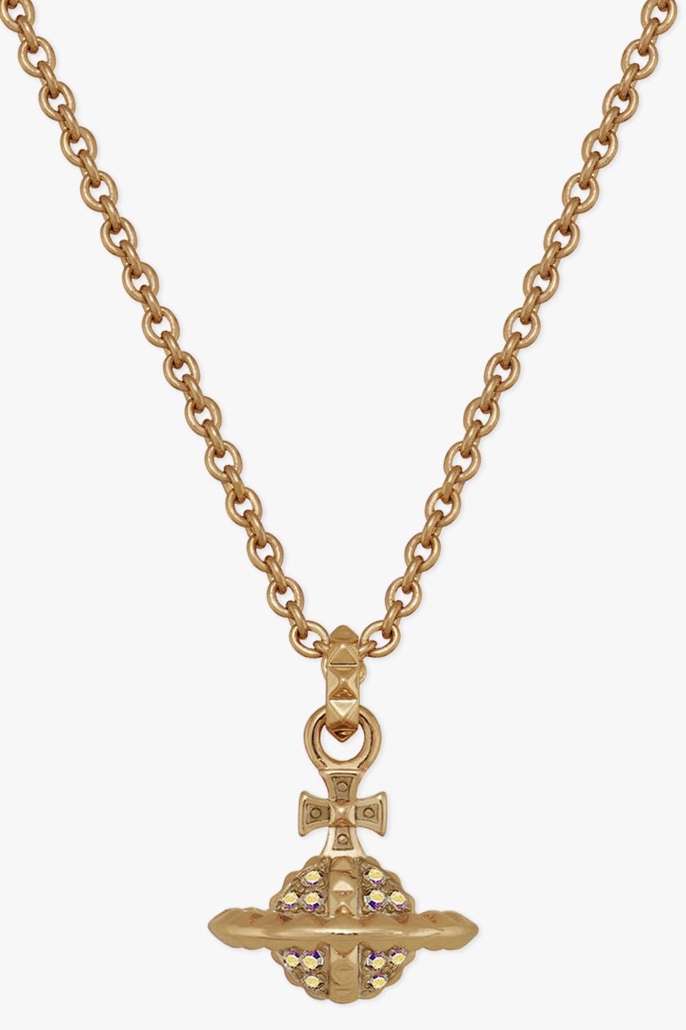 VIVIENNE WESTWOOD JEWELLERY GOLD / Gold Mayfair Small Orb Pendant | Gold