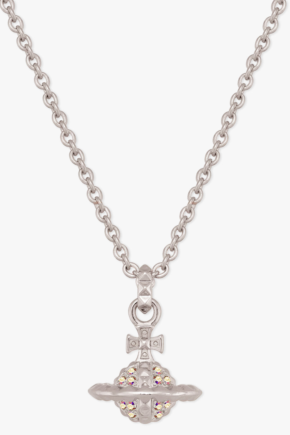 VIVIENNE WESTWOOD JEWELLERY SILVER / Silver Mayfair Small Orb Pendant | Silver