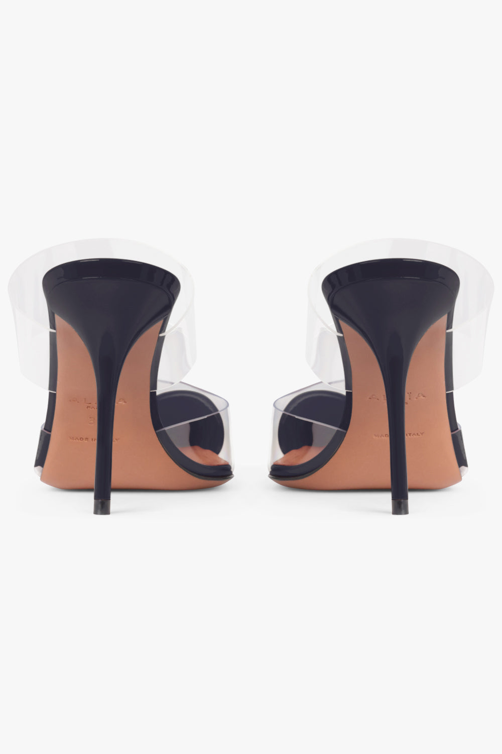 ALAIA SHOES Le Coeur 90mm Patent Mule | Black