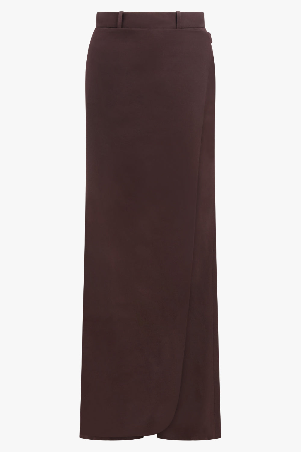 PHOEBE PHILO RTW Apron Front Panel Trouser | Chocolate