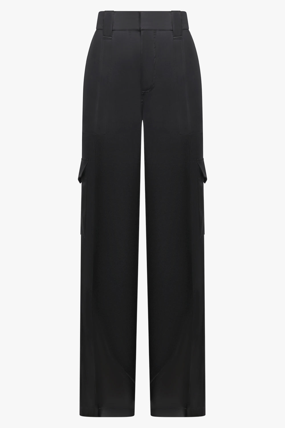 PHOEBE PHILO RTW Liquid Cargo Trouser | Black