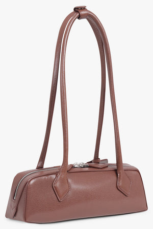 ALAIA BAGS BROWN / BROWN Le Teckel Small Bag | Brown