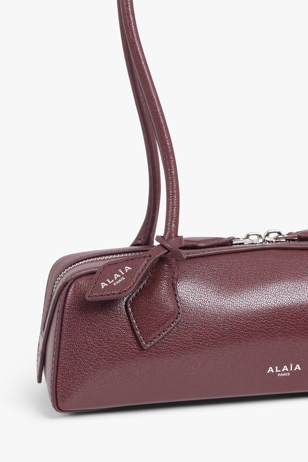 ALAIA BAGS BURGUNDY / Garnet Red Le Teckel Small Bag | Garnet Red