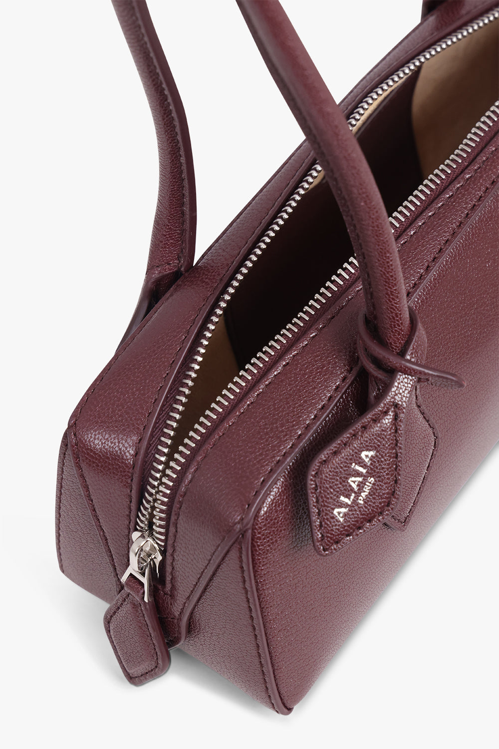 ALAIA BAGS BURGUNDY / Garnet Red Le Teckel Small Bag | Garnet Red