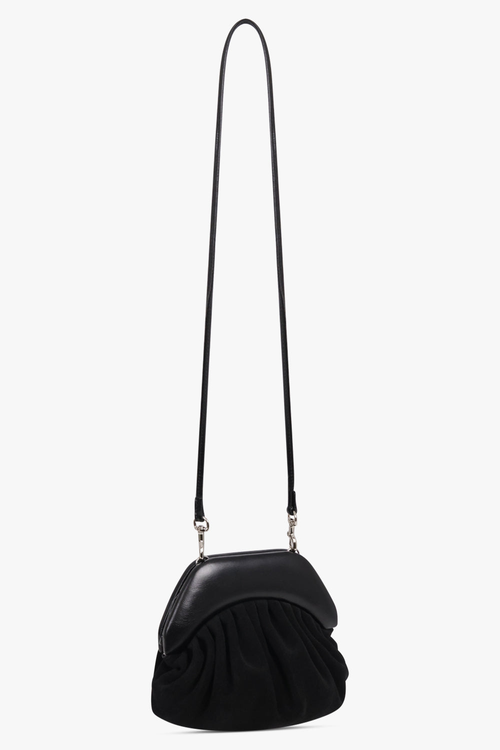 VIVIENNE WESTWOOD BAGS BLACK / Black Brooke Clutch With Strap | Black