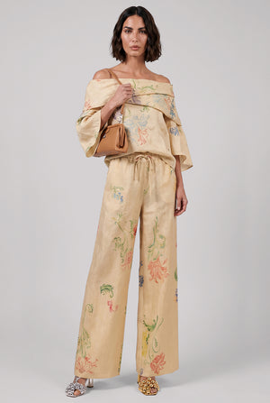 Drawstring Pant | Buttercream