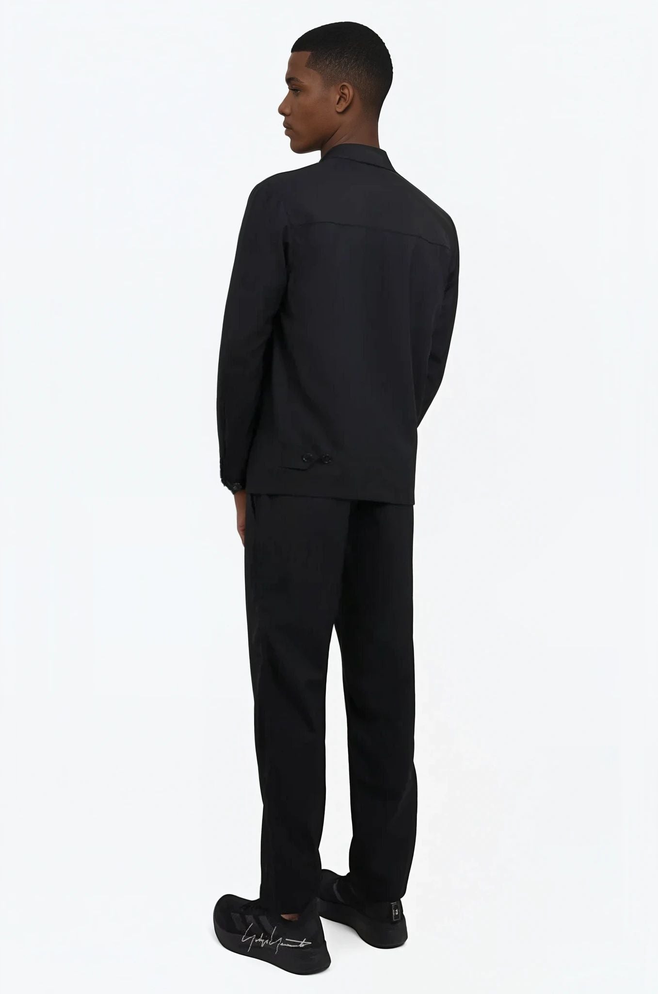 COMME DES GARCONS TWILL BLAZER BLACK NEW SEASON PARLOUR X SYDNEY