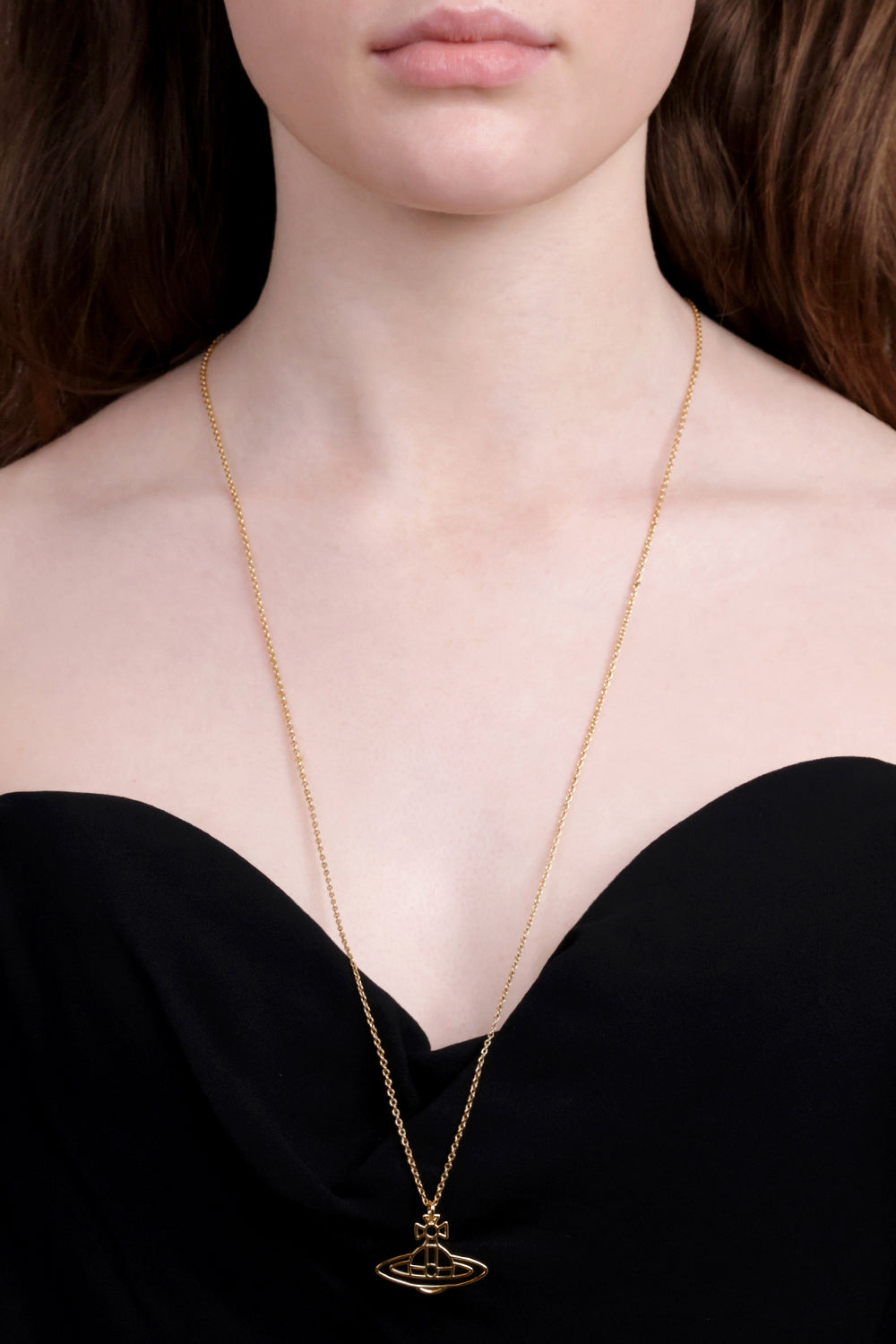 THIN LINES FLAT ORB PENDANT | GOLD – Parlour X