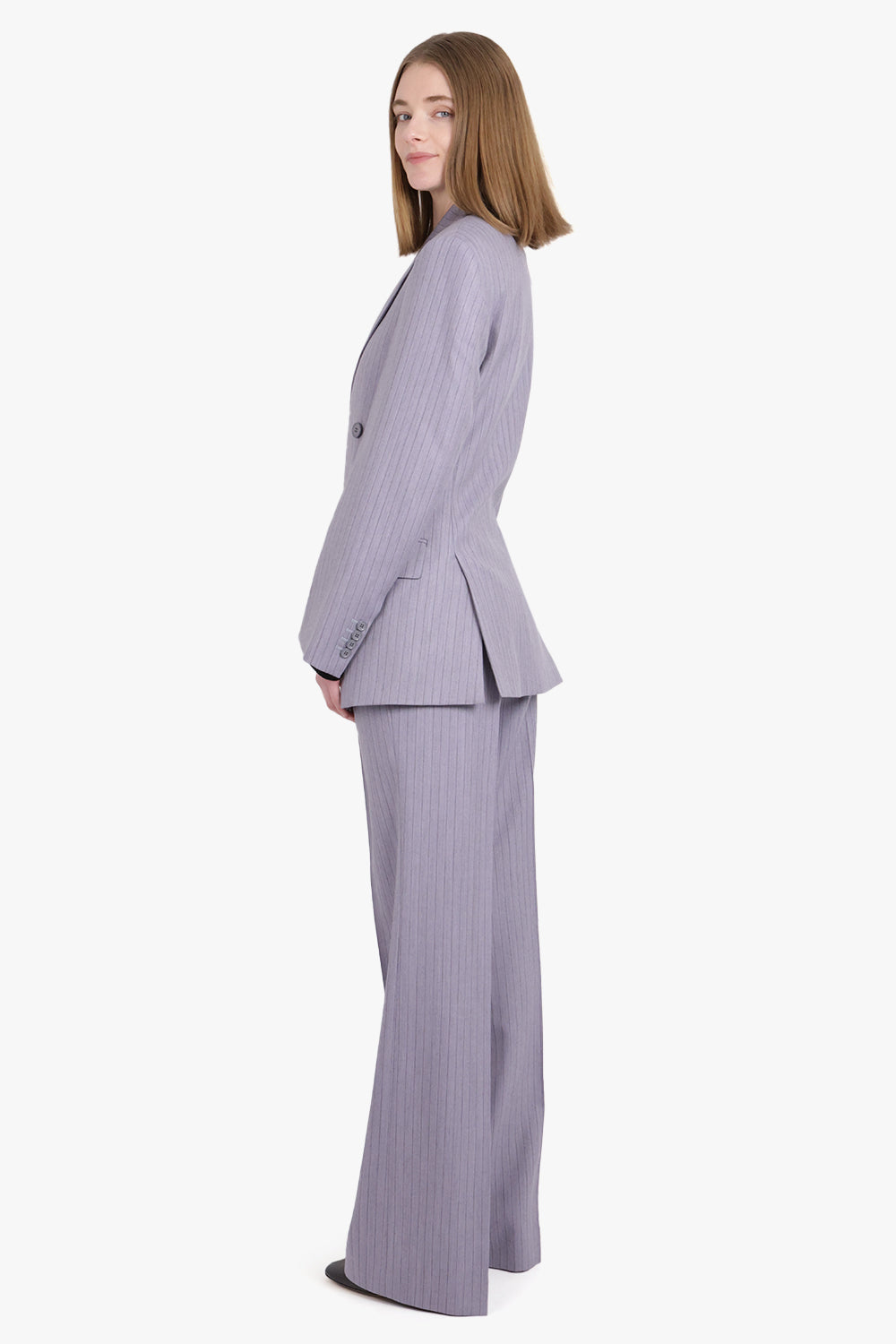 PHOEBE PHILO RTW Classic Tailored Trouser | Pale Lilac