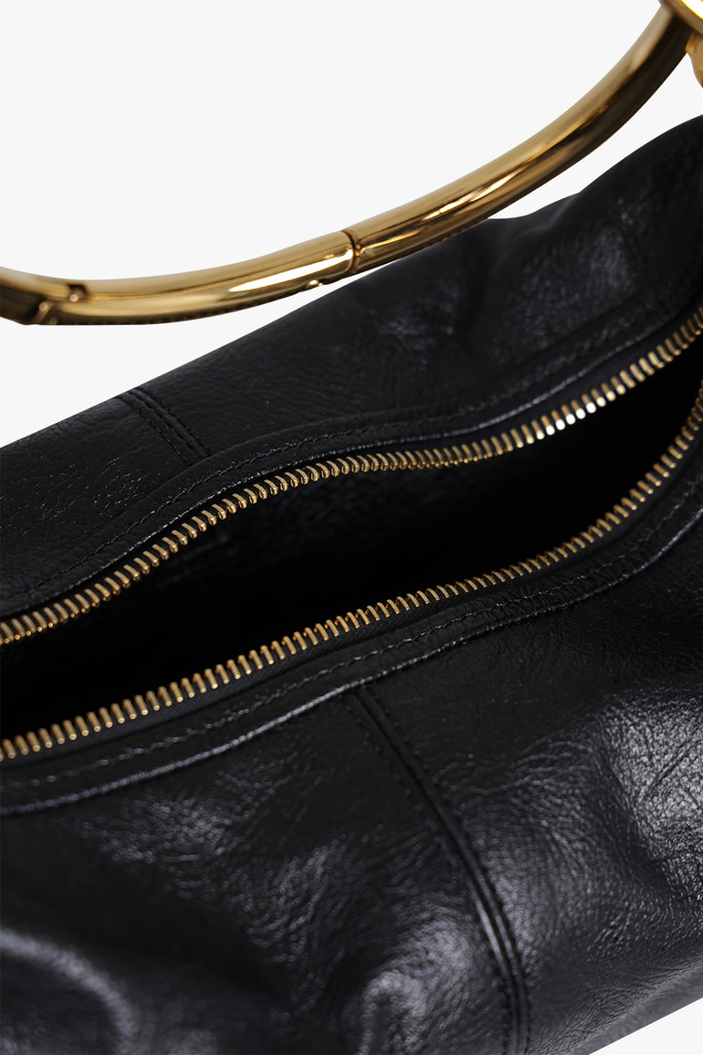 CHLOE BAGS BLACK / BLACK Small Bracelet Hobo Bag | Black