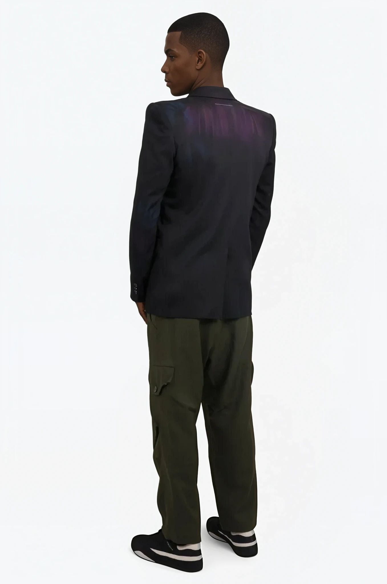 MM6 BY MAISON MARGIELA RTW Single Breasted Tailored Blazer | Black