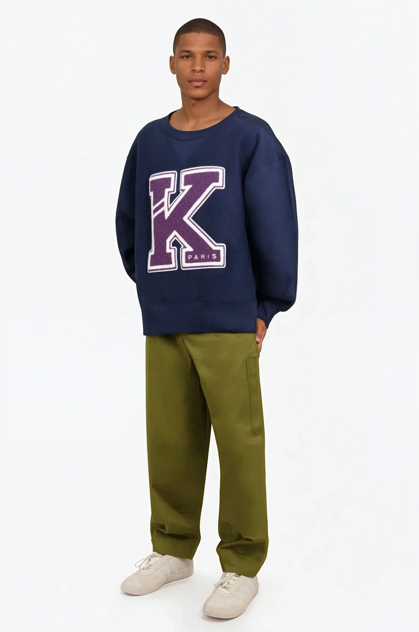 KENZO RTW COLLEGE SWEATSHIRT | MIDNIGHT BLUE