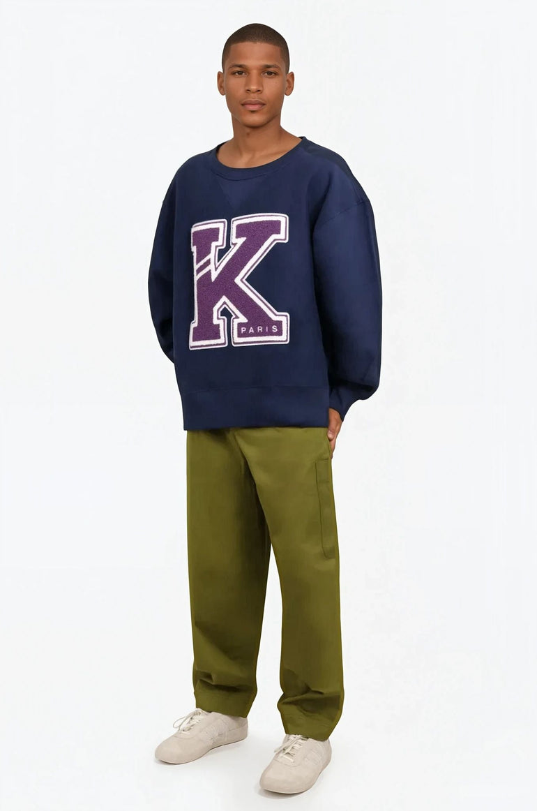 KENZO RTW COLLEGE SWEATSHIRT | MIDNIGHT BLUE