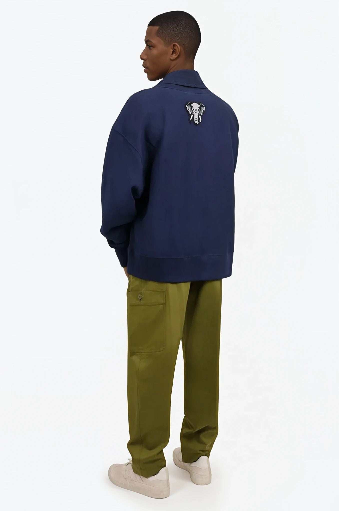 KENZO RTW COLLEGE SWEATSHIRT | MIDNIGHT BLUE