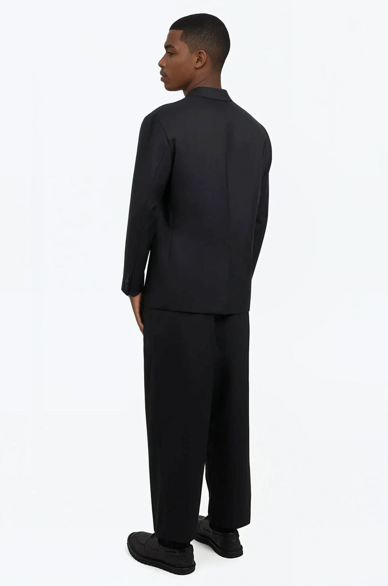 COMME DES GARCONS HOMME RTW Cropped Tapered Pant | Black