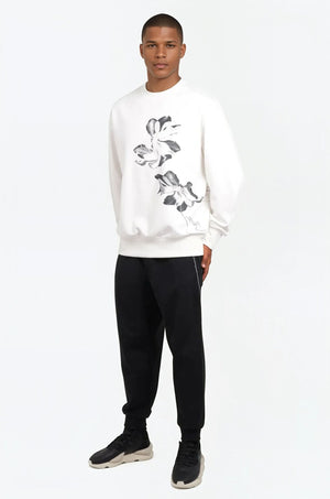 Y-3 RTW GFX FT CREW | OWHITE