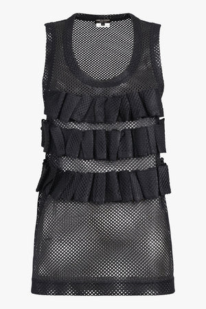 COMME DES GARCONS HOMME PLUS RTW Mesh Singlet Top | Black