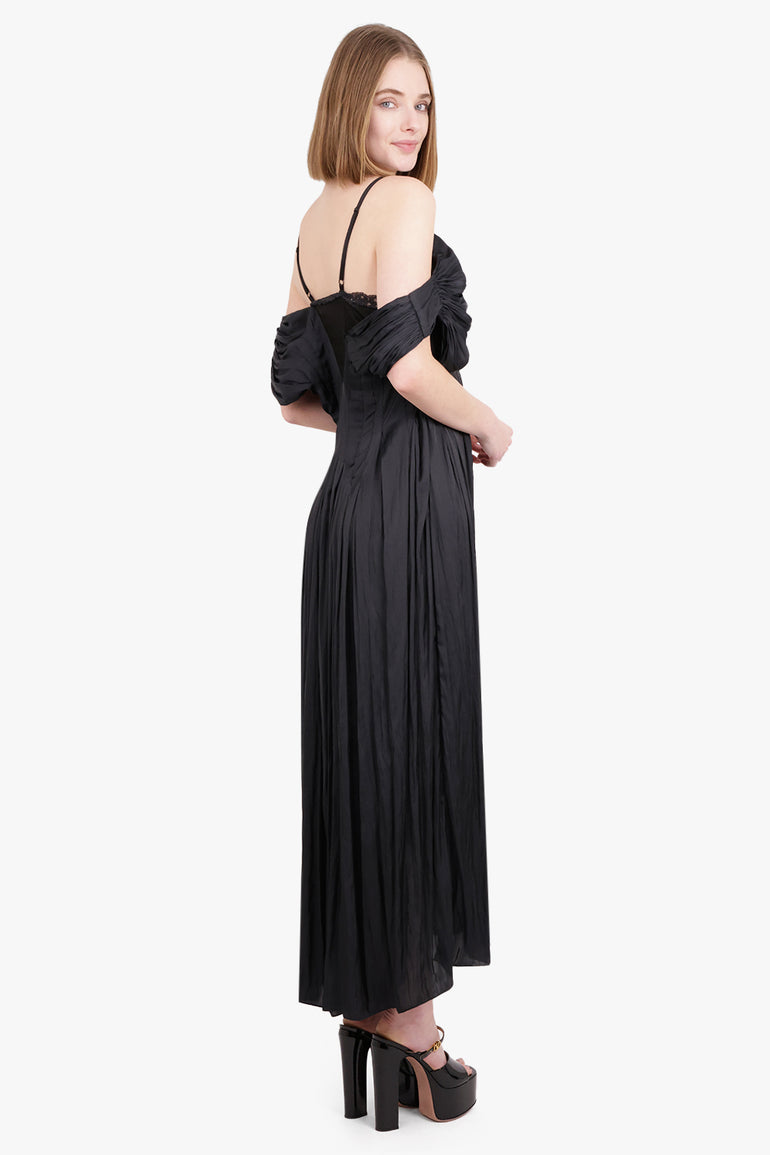 AZ FACTORY RTW Off-Shoulder Dress | Black