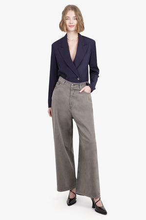 ACNE STUDIOS RTW Baggy Denim Saxon Pants | Black