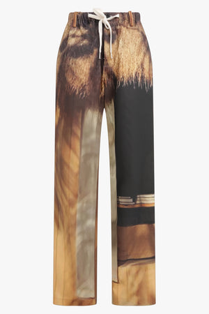 AFTER PRAY Unclassified RELAXED PRINT COMFORT PANTS CABIN | BEIGE