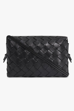 BOTTEGA VENETA BAGS BLACK Mini Loop Camera Bag | Black/Gold