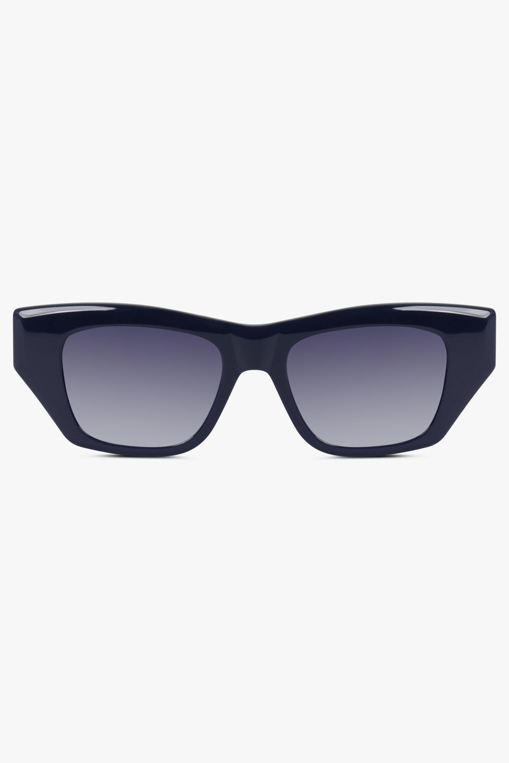 ALAIA ACCESSORIES BLUE / BLUE-BLUE-BLUE AA0074S Cat Eye Lettering Logo Sunglasses | Blue