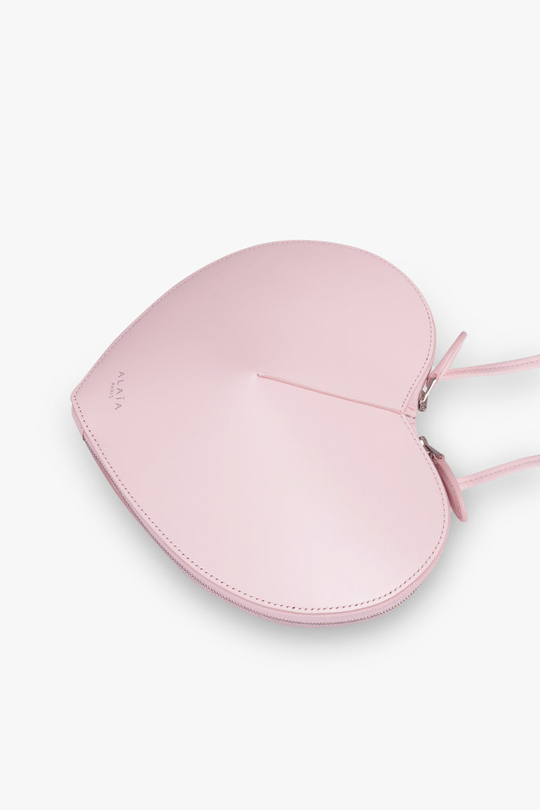 ALAIA BAGS Pink Le Coeur Heart Shape Bag | Rose