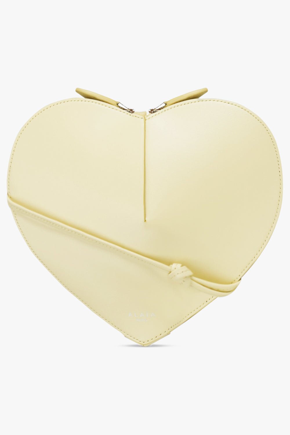 ALAIA BAGS Yellow / Yellow Le Coeur Heart Shape Bag | Yellow