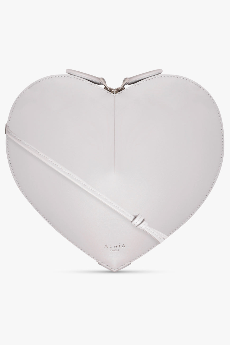 LE COEUR BAG 21 IN BURGUNDY RED CALFSKIN WITH STUDDED HEART