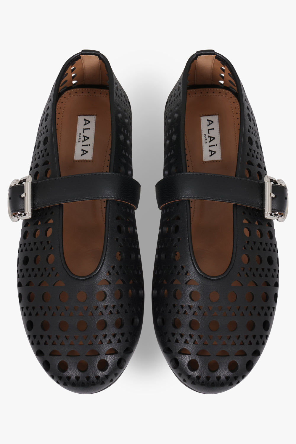 ALAIA SHOES Ballerinas Vienne Lambskin | Noir