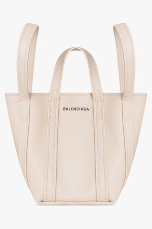 BALENCIAGA BAGS BEIGE EVERYDAY 2.0 XS N/S SHOPPING TOTE | SAND BEIGE